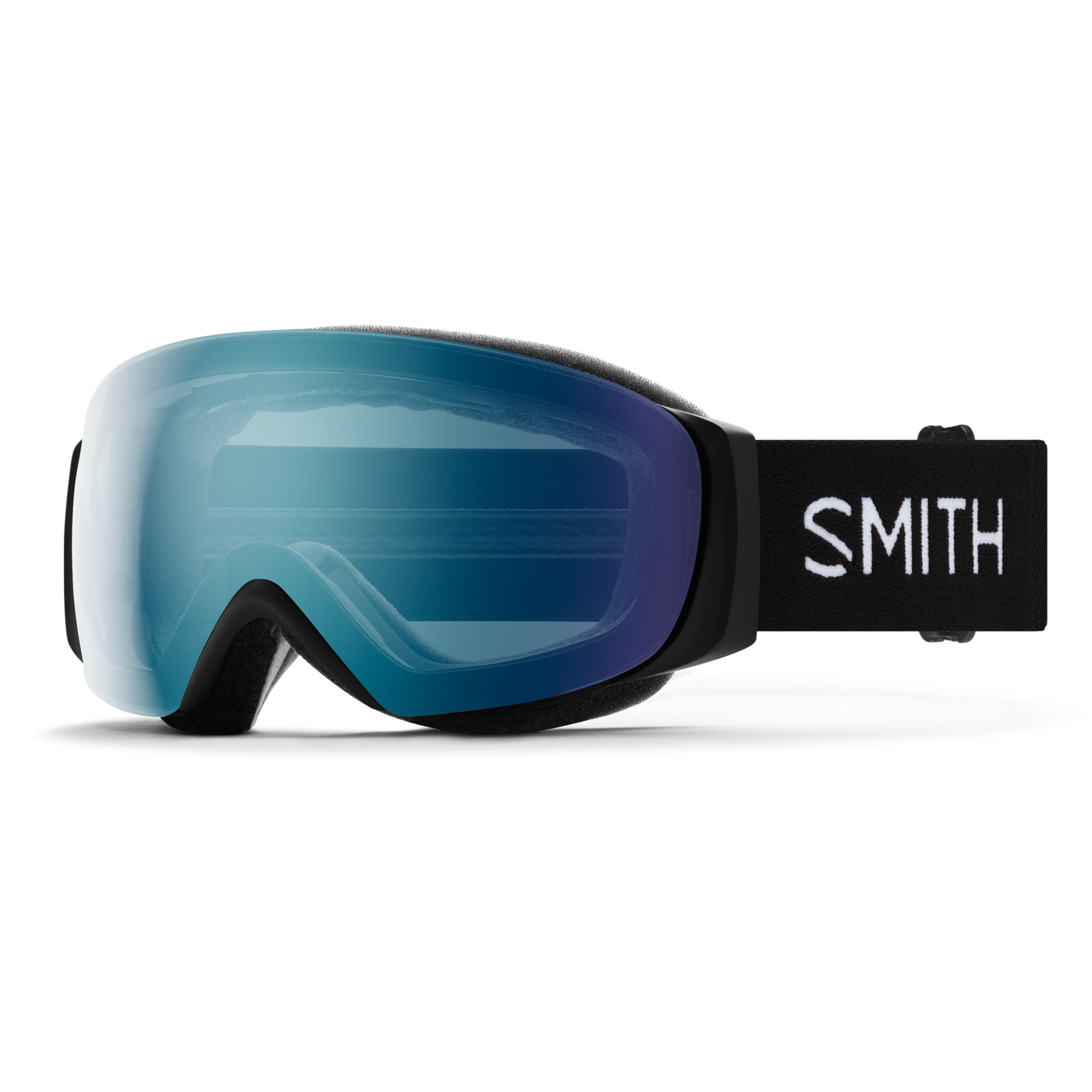 Smith I/O MAG S - Black | ChromaPop Everyday Blue Mirror