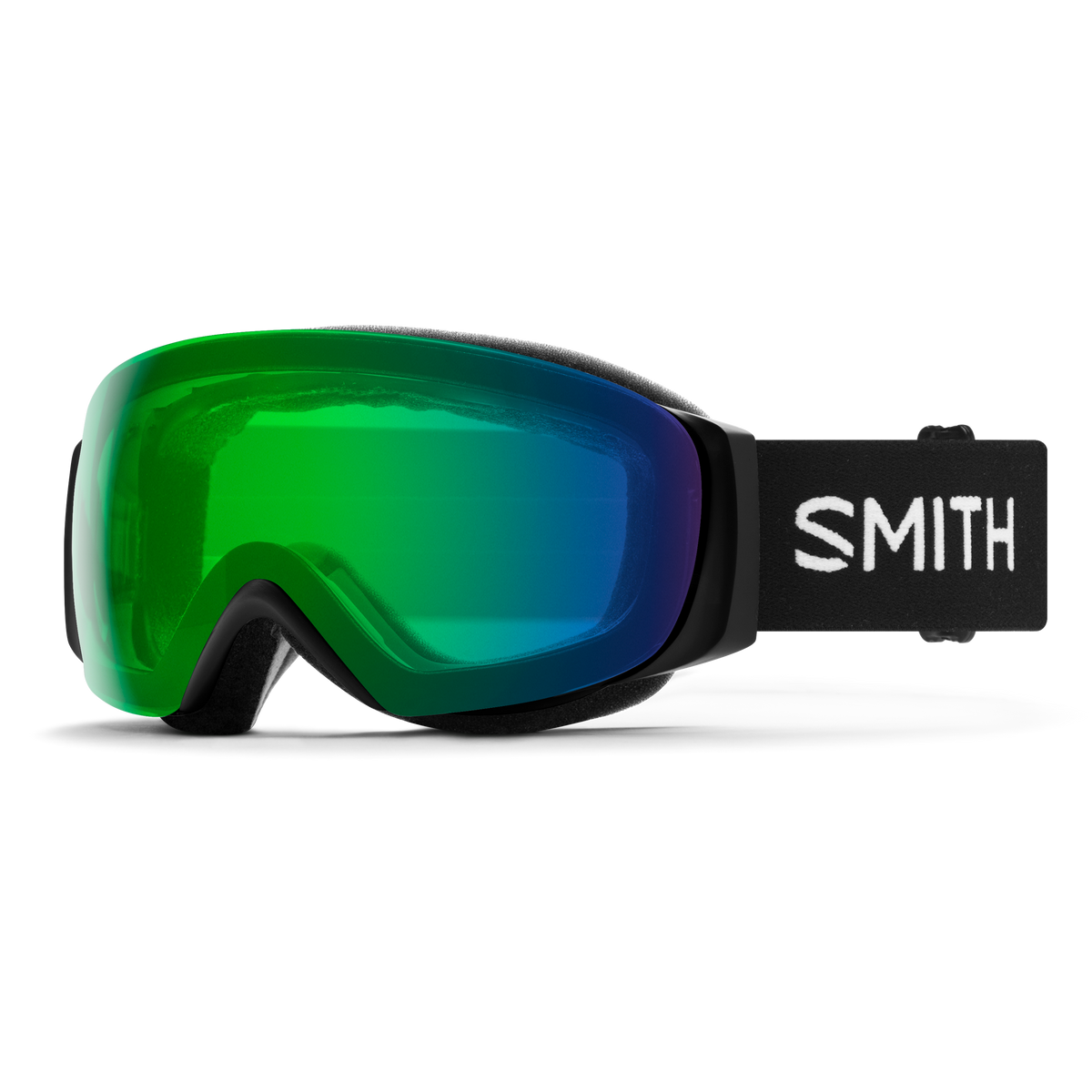 Smith I/O MAG S - Black | ChromaPop Everyday Green Mirror