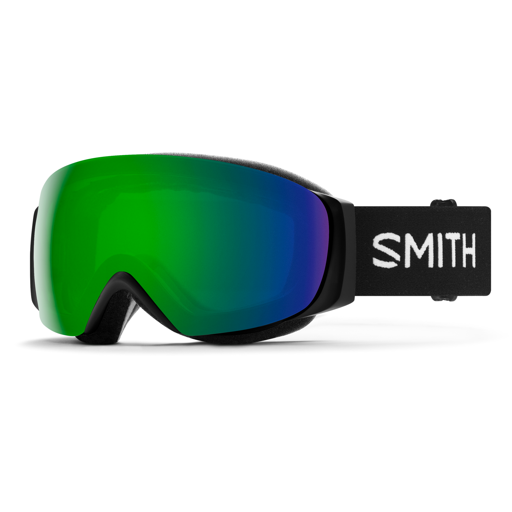 Smith I/O MAG S - Black | ChromaPop Sun Green Mirror