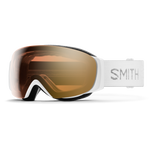 Smith I/O MAG S - White Chunky Knit | ChromaPop Pro Photochromic Gold Mirror