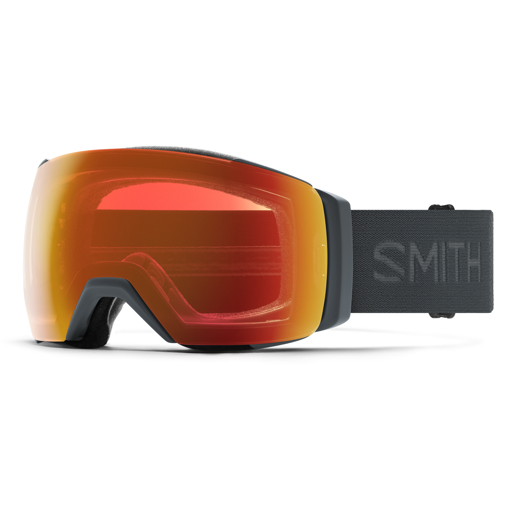 Smith I/O MAG XL - Slate | ChromaPop Everyday Red Mirror