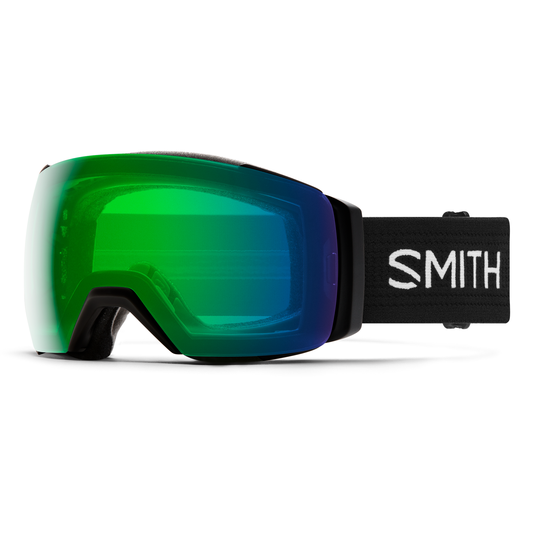Smith I/O MAG XL - Black | ChromaPop Everyday Green Mirror