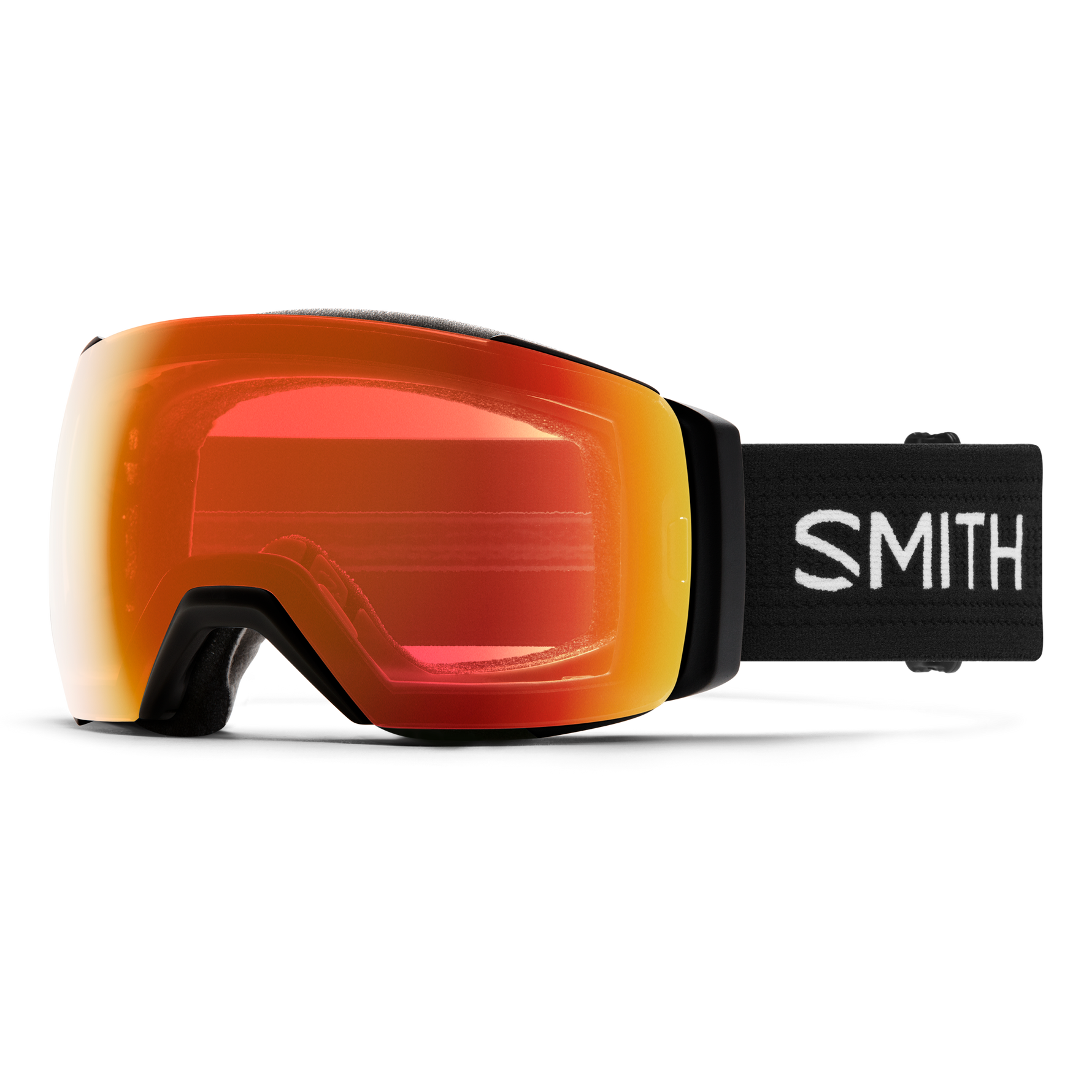 Smith I/O MAG XL - Black | ChromaPop Everyday Red Mirror