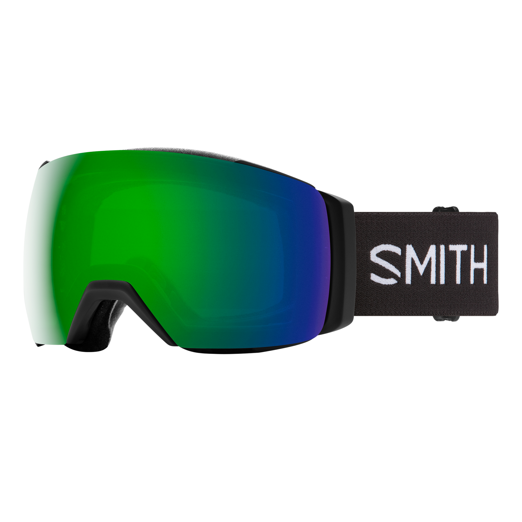 Smith I/O MAG XL - Black | ChromaPop Sun Green Mirror