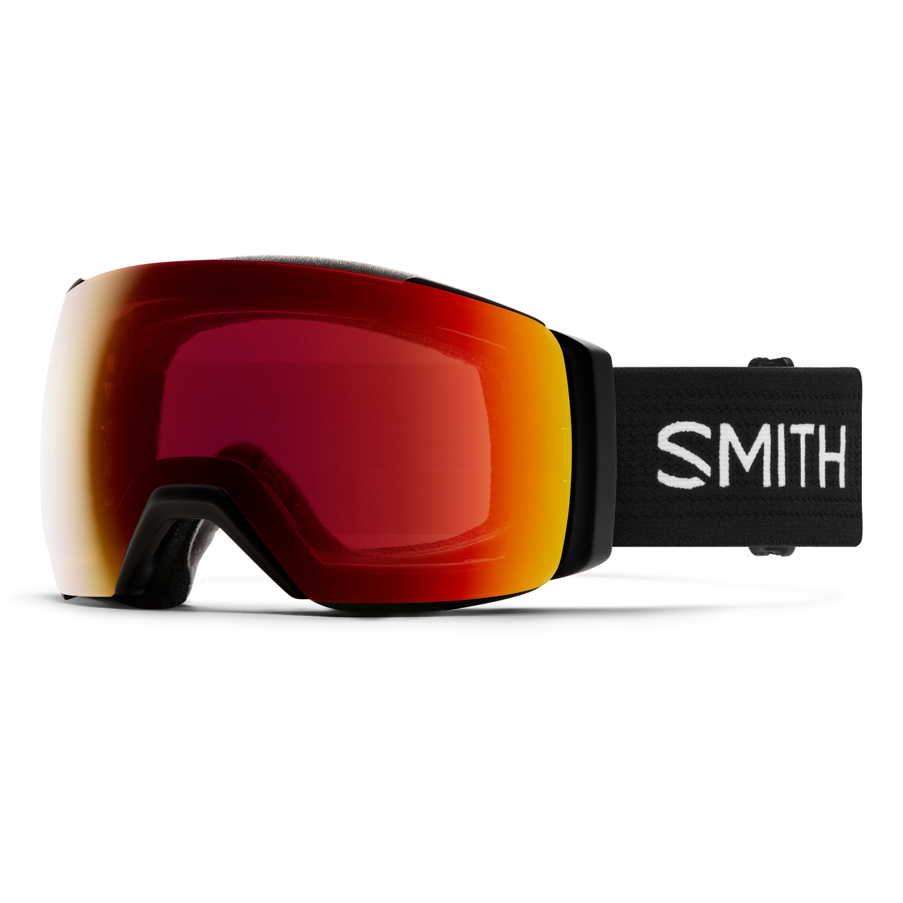 Smith I/O MAG XL - Black | ChromaPop Sun Red Mirror
