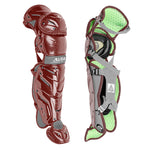 All-Star Axis Series Leg Guards Ages 12-16 - Maroon