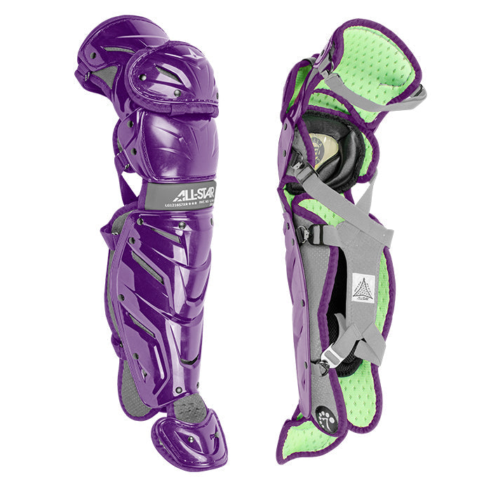 All-Star Axis Series Leg Guards Ages 12-16 - Purple