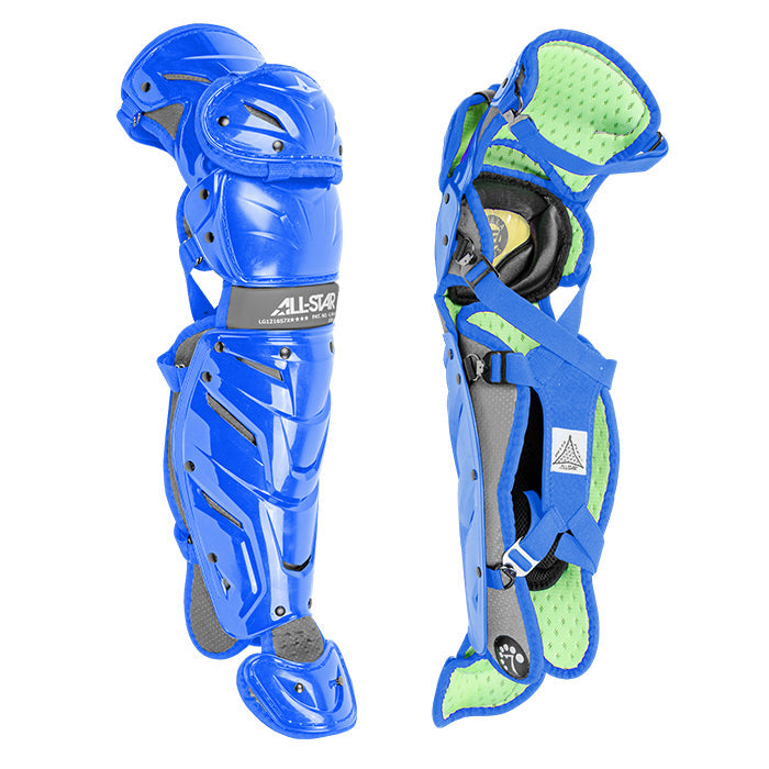 All-Star Axis Series Leg Guards Ages 12-16 - Royal Blue