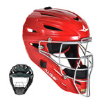 All-Star Ultra Cool Adult Catcher's Helmet - Scarlet