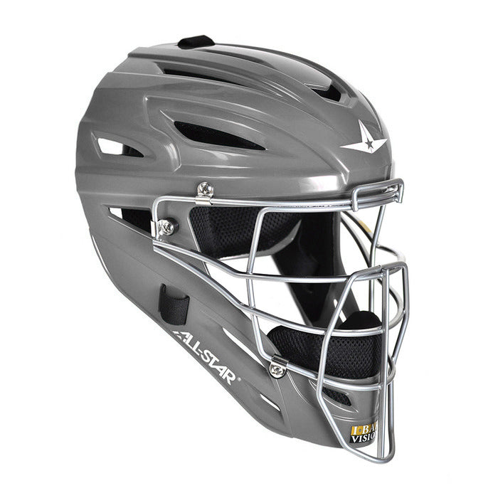 All-Star S7 Adult Catcher's Helmet Solid - Graphite