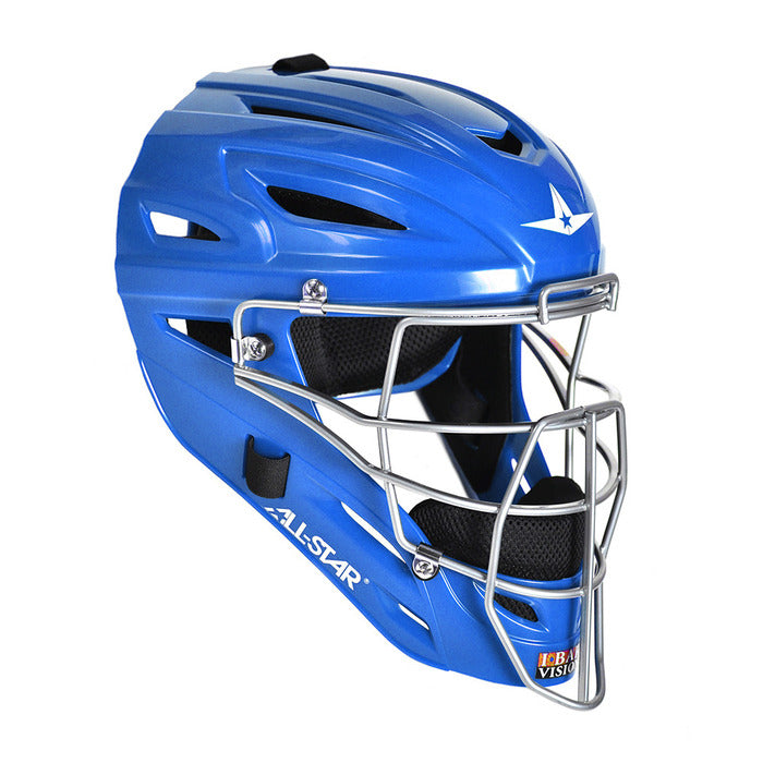 All-Star S7 Adult Catcher's Helmet Solid - Royal Blue