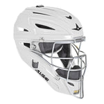 All-Star S7 Adult Catcher's Helmet Solid - White