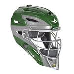 All-Star S7 Adult Catcher's Helmet Graphite Two-Tone - Dark Green