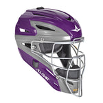 All-Star S7 Adult Catcher's Helmet Graphite Two-Tone - Purple