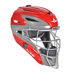 All-Star S7 Youth Catcher's Helmet Graphite Two-Tone - Scarlet