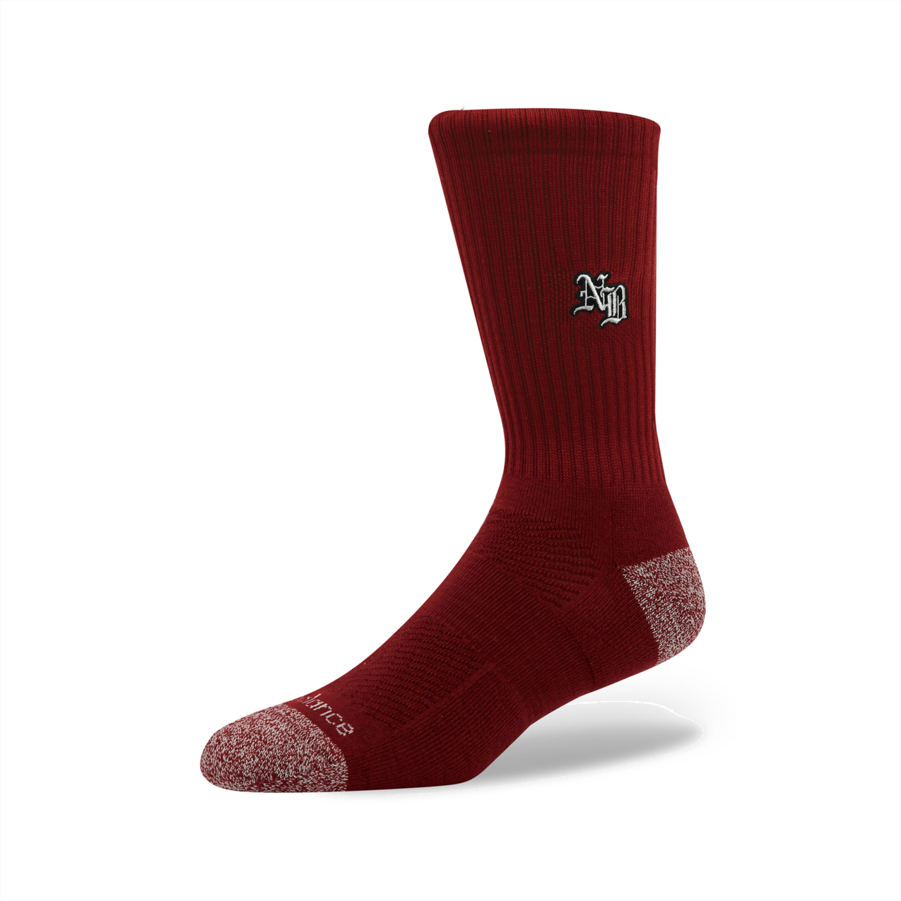 New Balance Active Premium Graphic Crew Socks 1 Pair - Podium Red