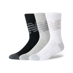 New Balance Active Lifestyle Graphic Socks 3 Pack - Assorted 1 Colors