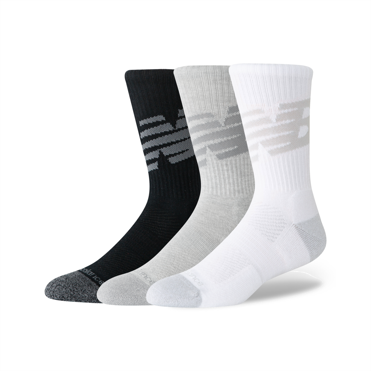 New Balance Active Lifestyle Graphic Socks 3 Pack - Assorted 1 Colors