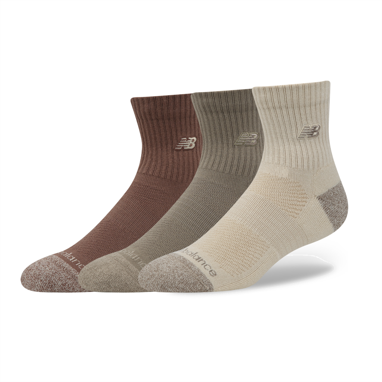 New Balance Active Premium QTR 3 Pack - Assorted 1 Colors