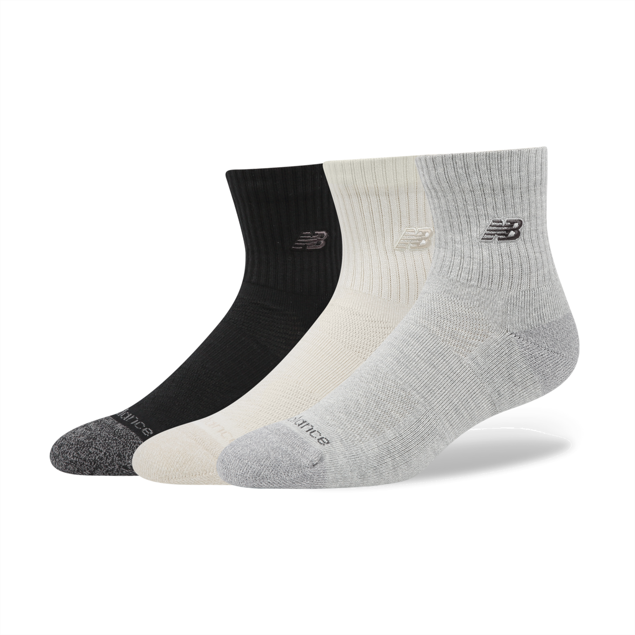 New Balance Active Premium QTR 3 Pack - Assorted Colors