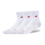 New Balance Active Premium QTR 3 Pack - White