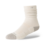 New Balance Active Premium Heavyweight Slouch Crew 1 Pair - Linen