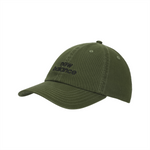 New Balance 6 Panel Stacked Logo Cap - Bottle Green