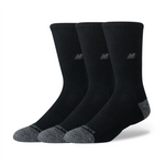 New Balance Active Premium Crew 3 Pack - Black