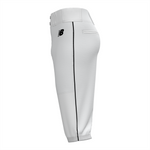 New Balance Youth Adversary 2 Knicker Piped Athletic – White/Black