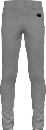 New Balance Youth Adversary 2 Pant Piped Tapered – Gray/Red