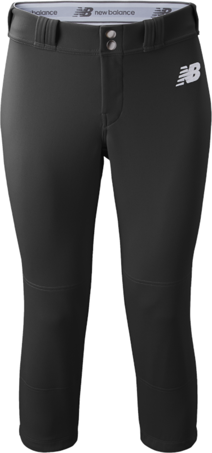 New Balance Women's Contour Pant Mid Calf Solid – Team Black
