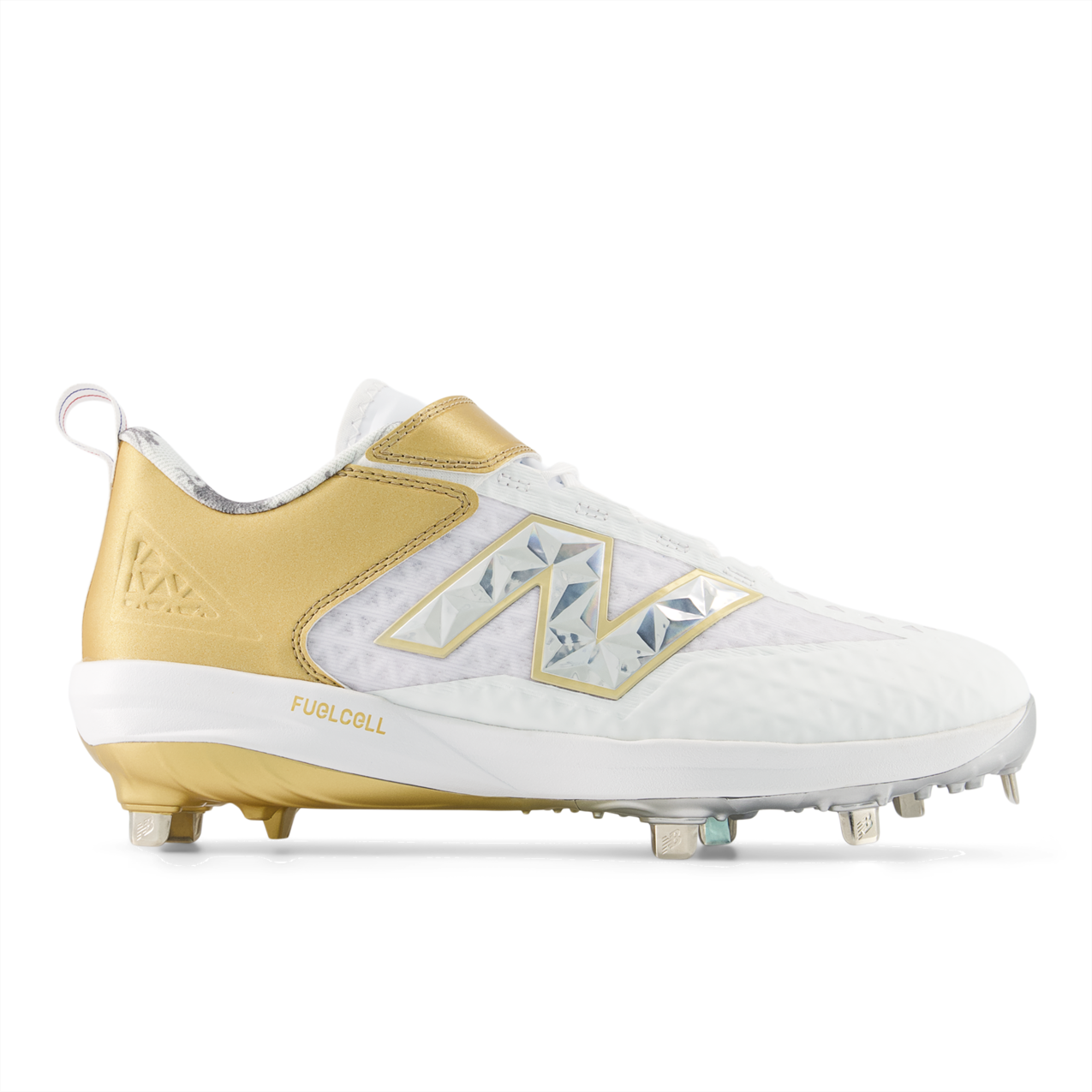 New Balance FuelCell 4040 v8 – White/Gold/Red