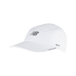 New Balance 5 Panel Pro Run Hat - White