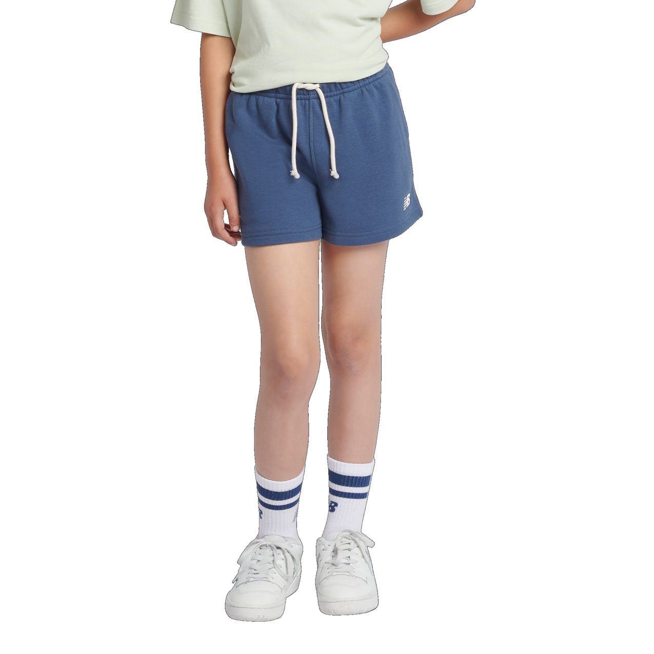 New Balance Girls' FT Small Logo Short
