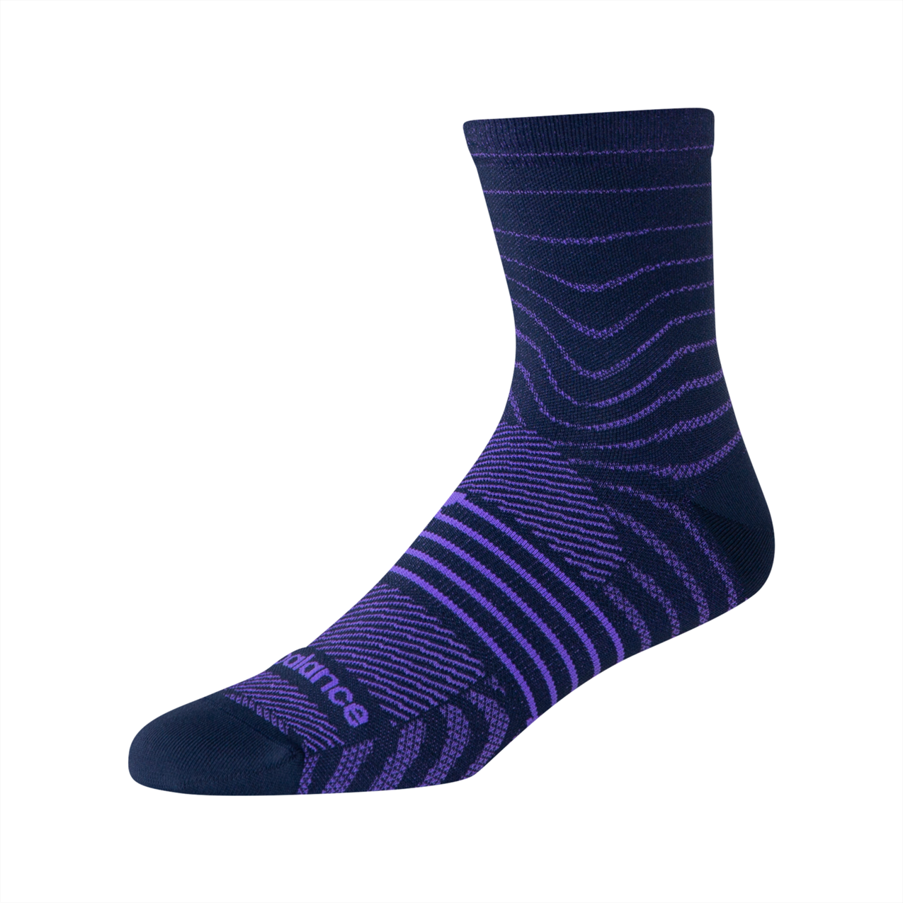 New Balance Pro Run QTR Socks 1 Pair - Nb Navy