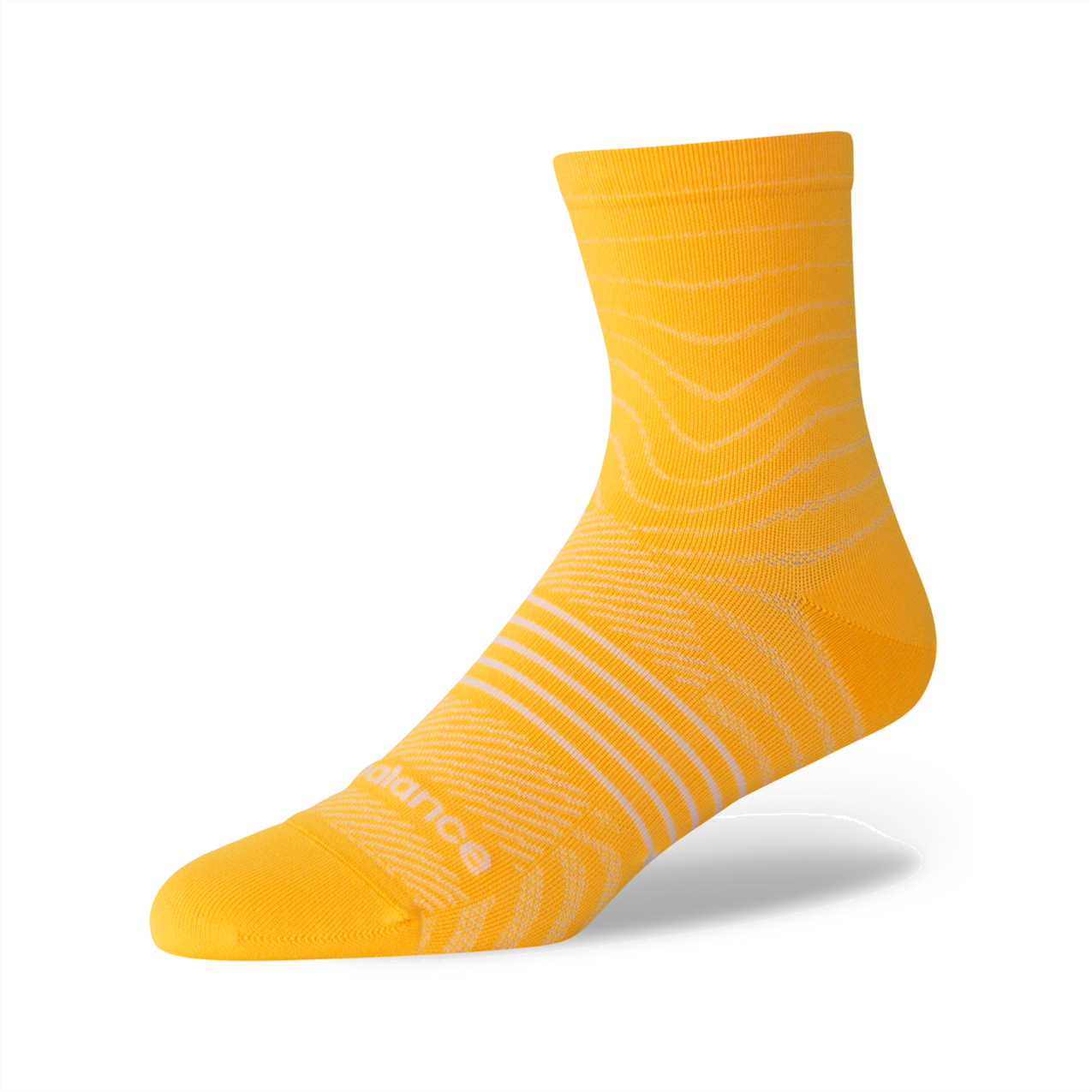 New Balance Pro Run QTR Socks 1 Pair - Satsuma Orange