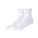 New Balance Active Ruffle Quarter - White