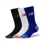 New Balance Youth Active Crew Socks 3 Pack - No Color