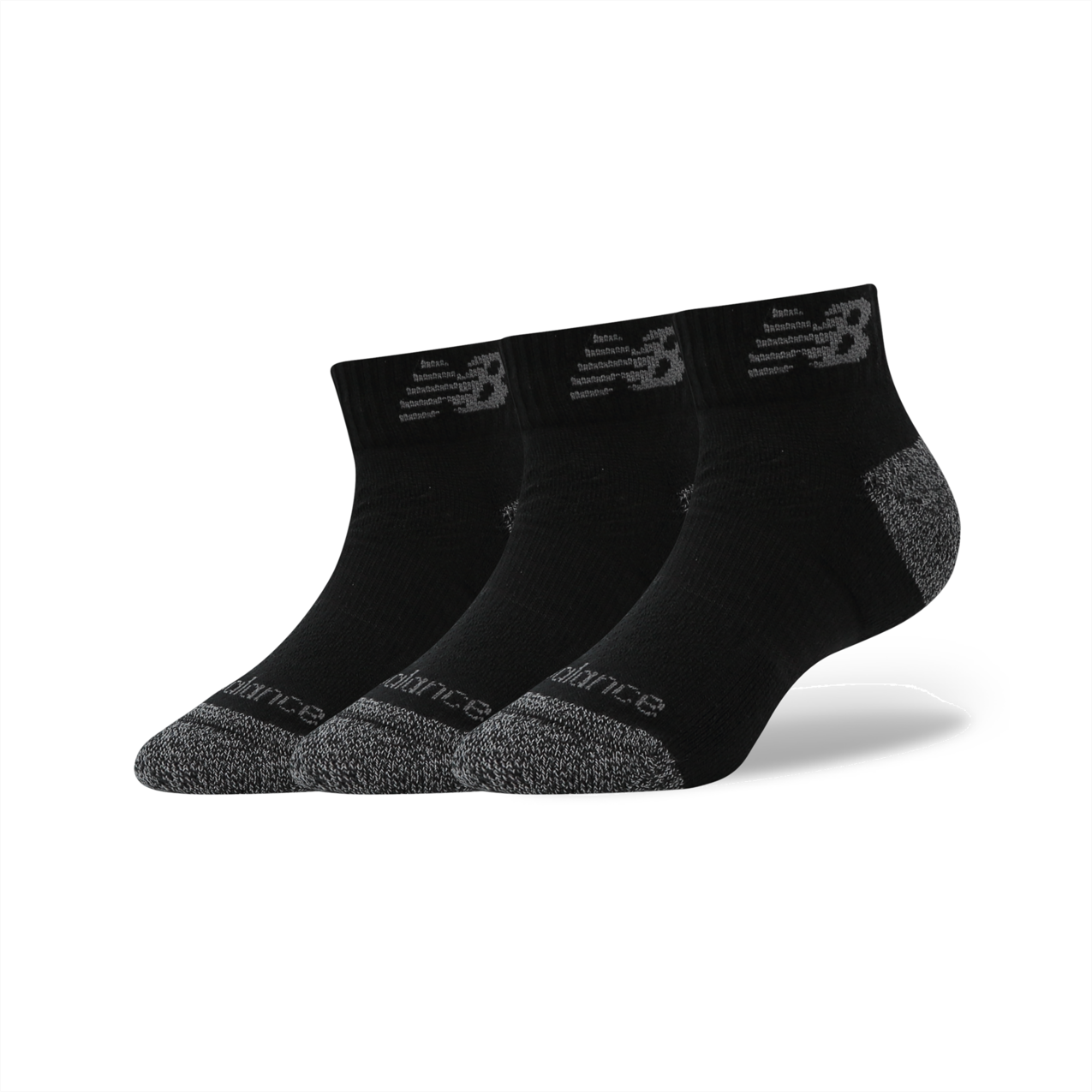 New Balance Youth Active Low Cut Socks 3 Pack