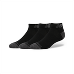 New Balance Active Low Cut Socks 3 Pack - Black