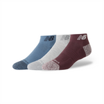 New Balance Active Low Cut Socks 3 Pack - Multi Colors