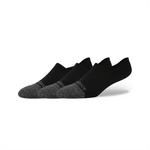 New Balance Active Invisible No Show Socks 3 Pack - Black