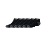 New Balance Youth Active Low Cut Socks 6 Pack - Black