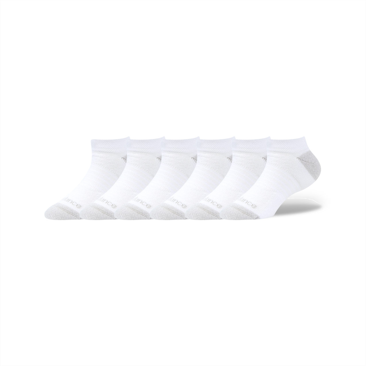 New Balance Youth Active No Show Socks 6 Pack