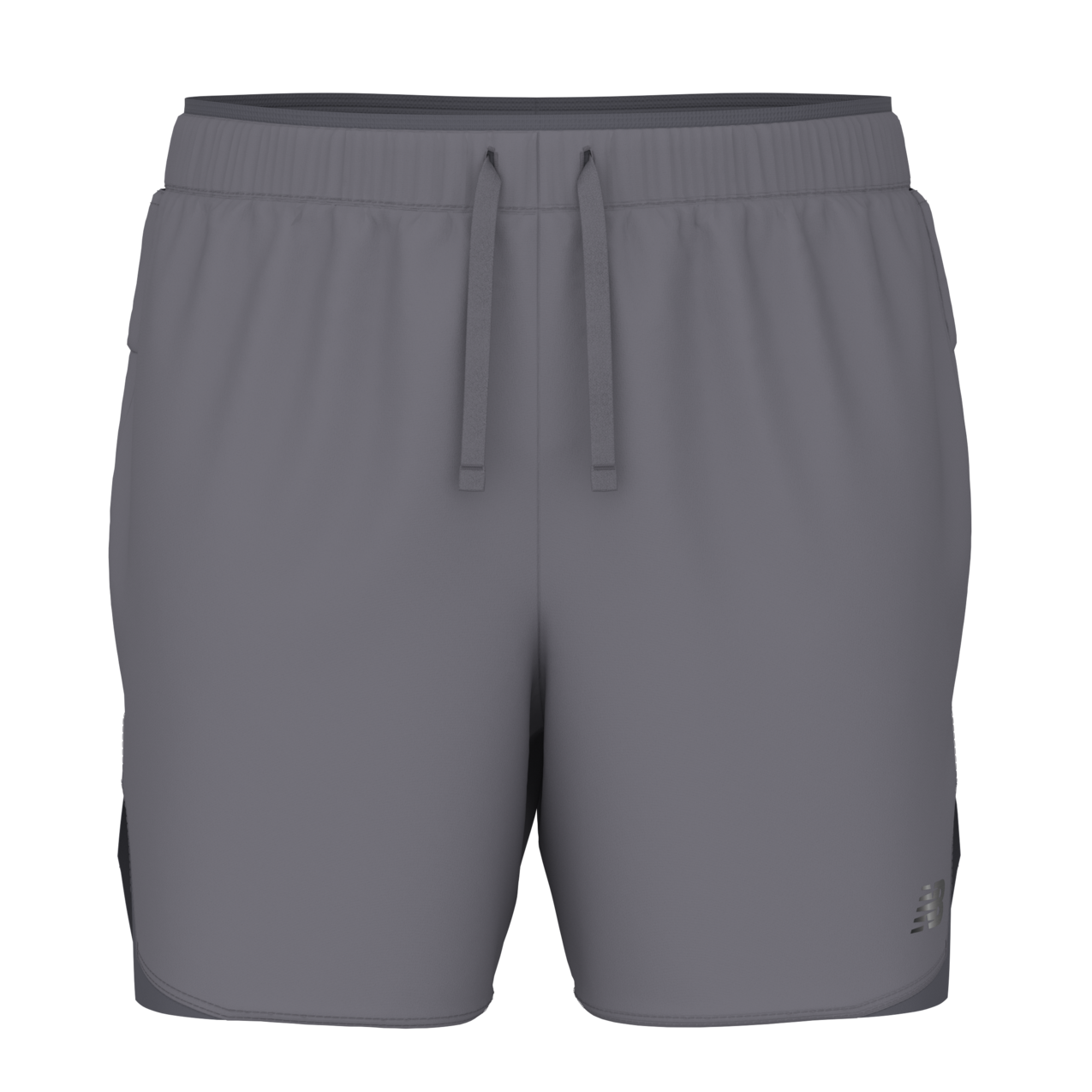 New Balance Men's RC Essential Short 5 - Off-Line Grey