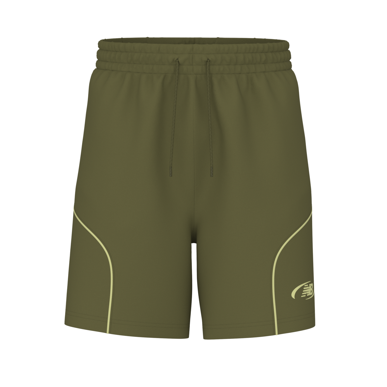 New Balance Men's Trackside Fleece Short 7 - Sport Green