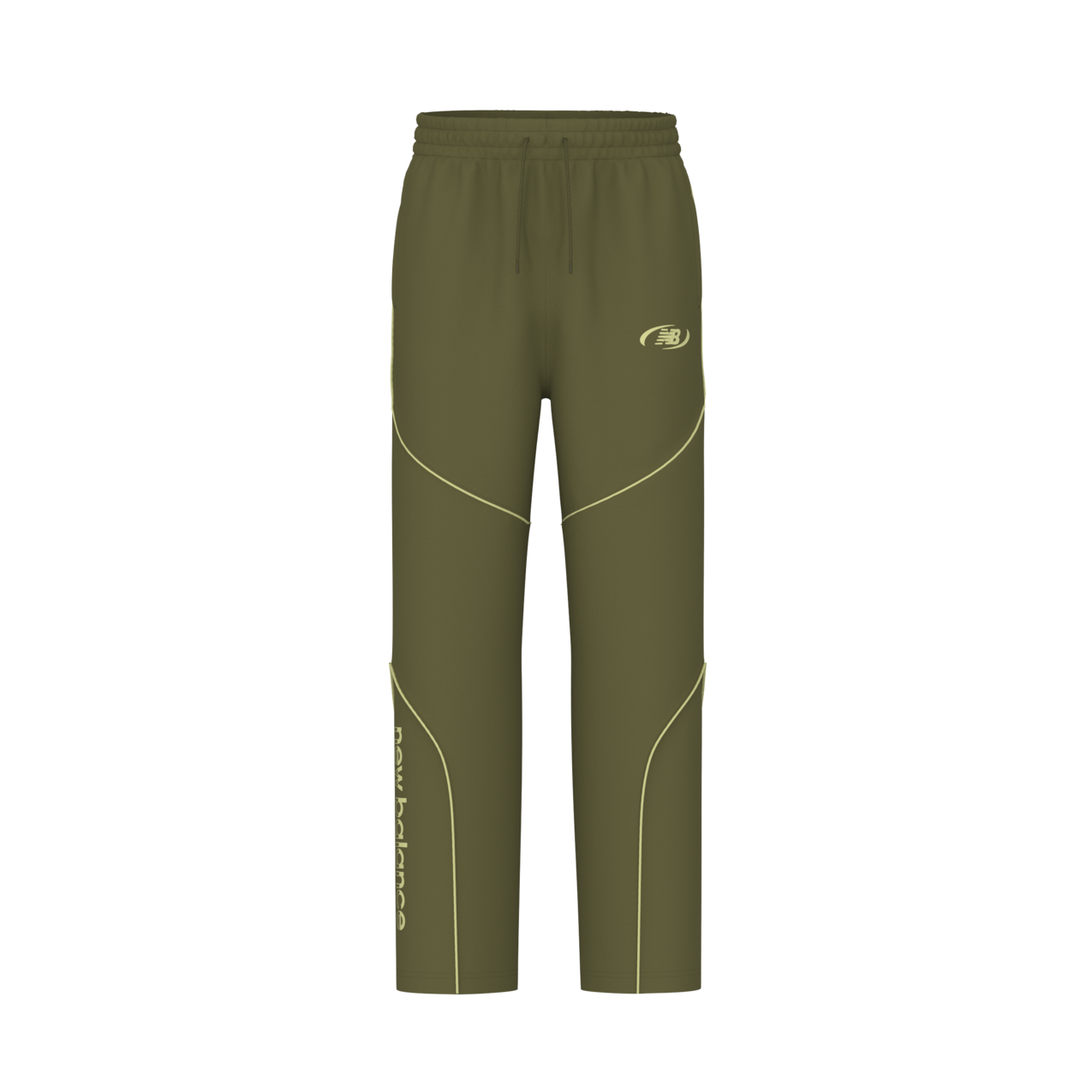 New Balance Men's Trackside Fleece Pant (2026) - Sport Green