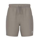 New Balance Men's Athletics Fleece Short 7 - Light Mushroom