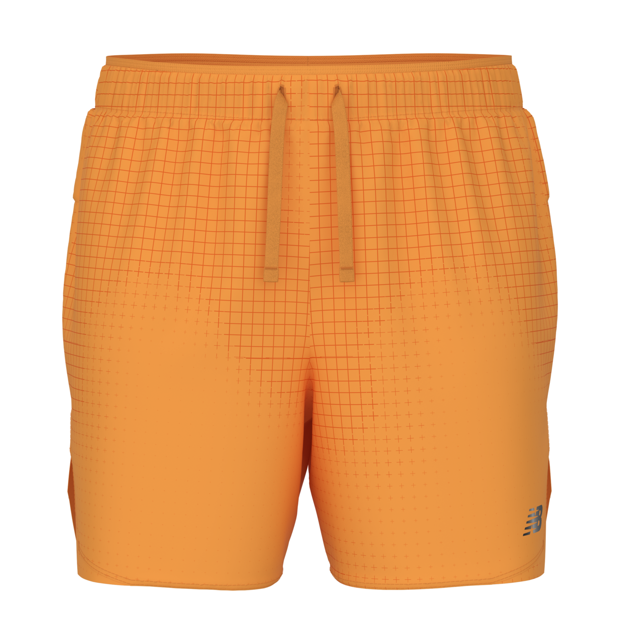 New Balance Men's RC Essential Printed Short 5 - Hot Spot