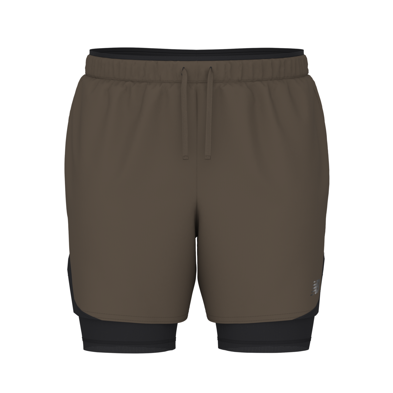 New Balance Men's RC Essential 2-in-1 Run Short 5 - Unagi
